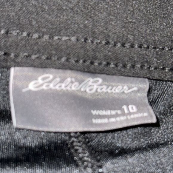 Eddie Bauer Womens Black Skort Size 10 Polyester Blend - Picture 2 of 10